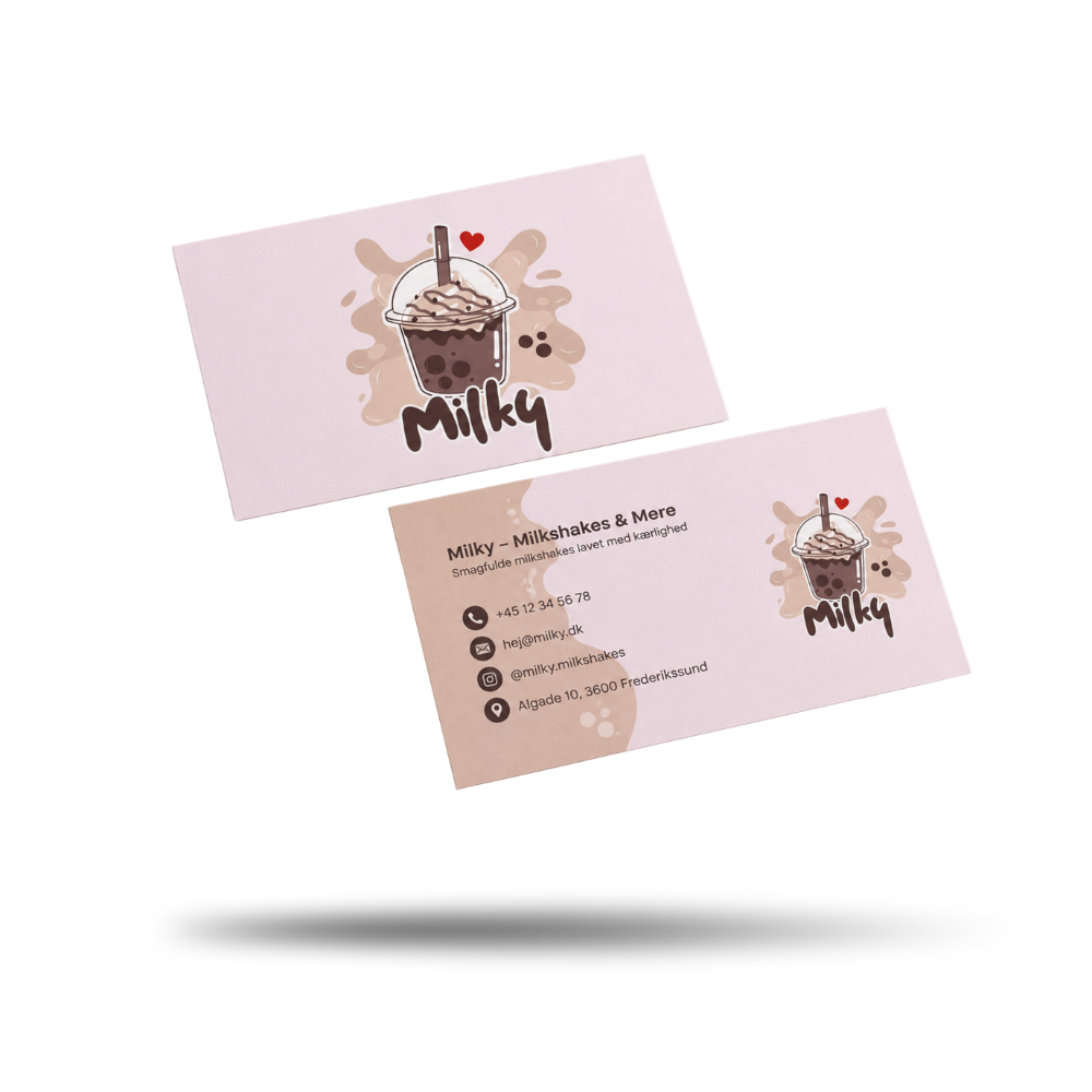 Sweet-Shop visitkort design