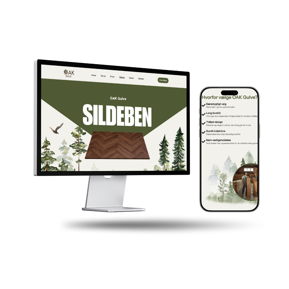Oak goulve projekt billede 3